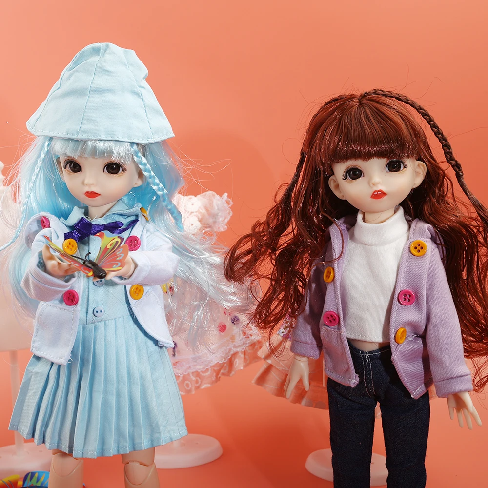 

Кукла шарнирная, 28 см, 18 шарниров, с милым лицом