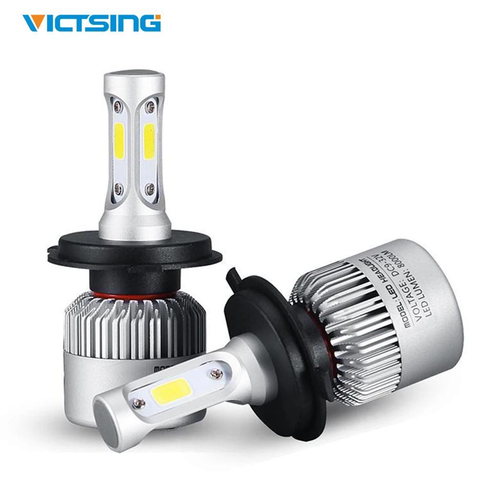 Автомобильные фары VicTsing H4 200 Вт 9003 лм Ближний/Дальний свет 6500 HB2|Передние LED-фары