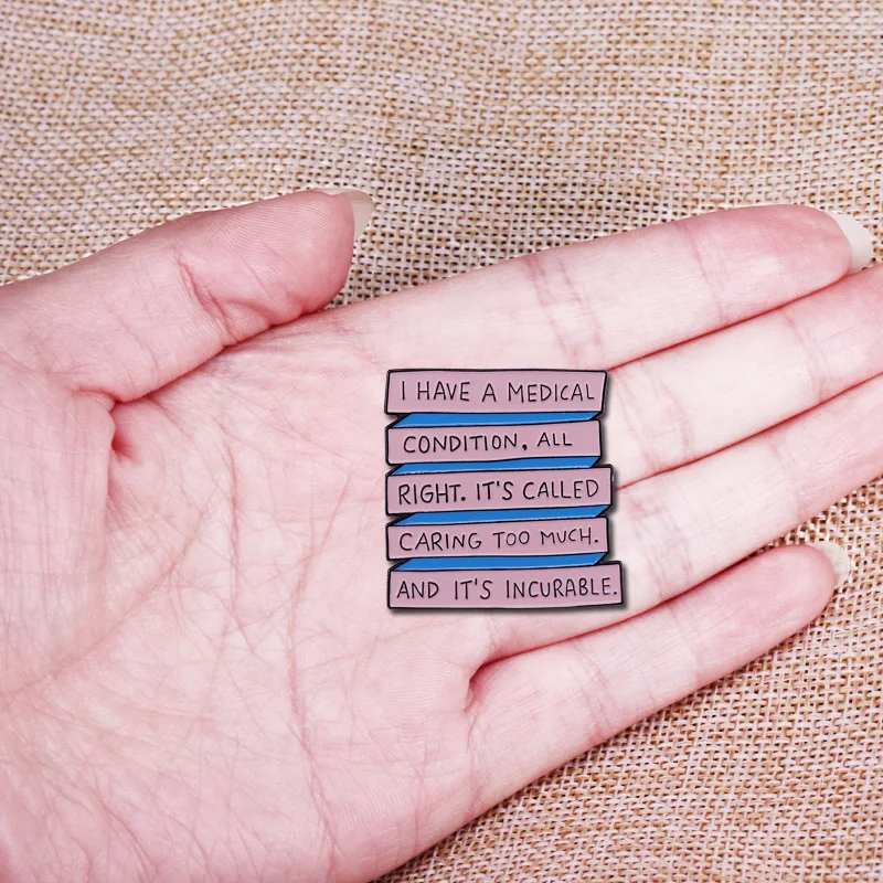 Прекрасная булавка с цитатой Крейга мидродсликса на парках и отдыхе|Броши| |