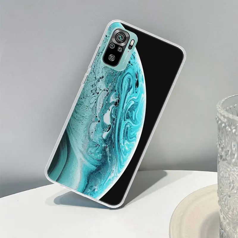 Colorful Earth Star Mars Cover Phone Case for Xiaomi Redmi Note 11 10 9 8 Pro 11S 11T 11E 10S 9S 9T 8T 7 6 5 5A 4X Max 5G Coque images - 6