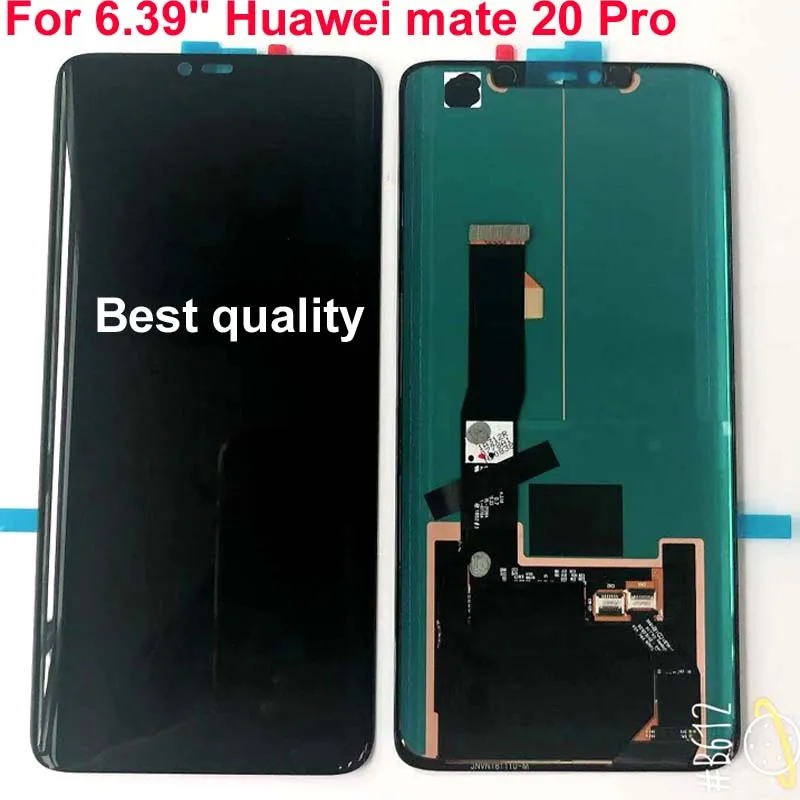 Amoled для 6,39 ''huawei mate 20 Pro ЖК-экран с кодирующий преобразователь сенсорного экрана в сборе запасные части