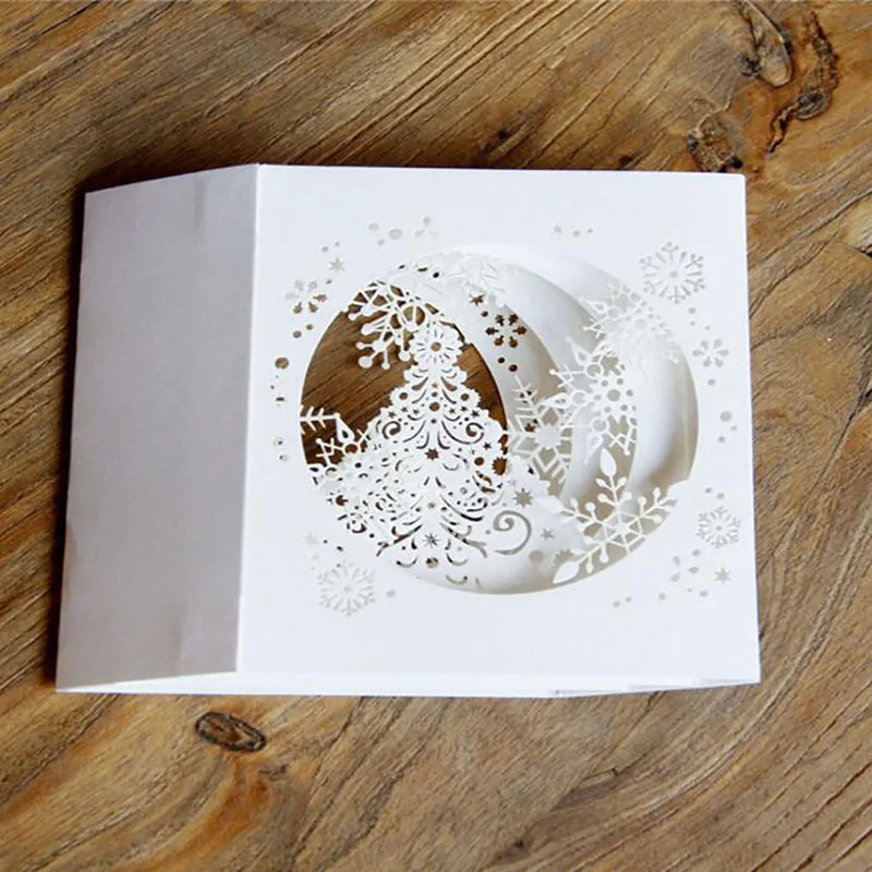 Новые 3D креативные всплывающие карты для рождественской вечеринки приглашения