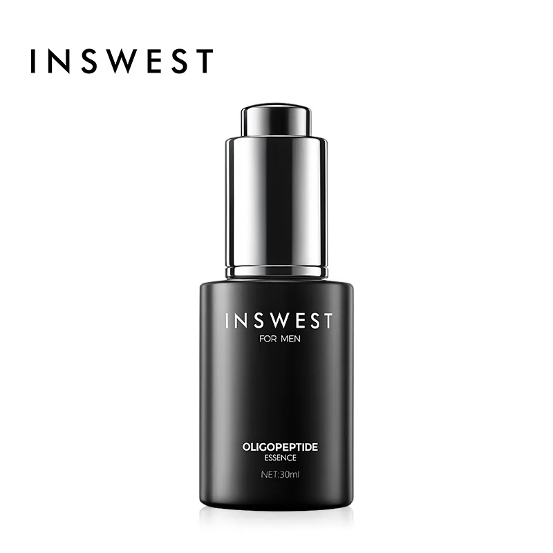 INSWEST 30ml Men Oligopeptide Acne Cleaning Serum Treatment Lotion Moisturizing Repair Whitening Facial Essence Skin Care | Красота и