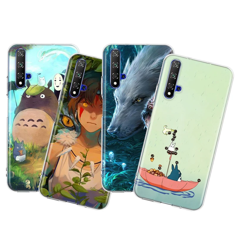 Милые Studio Ghibli силиконовый чехол для Honor 20 30 20S 20E 30i 30С отсчетом V20 V30 Lite Pro Plus 5G