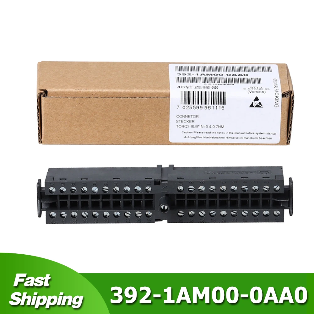 

6ES7 392-1AM00-0AA0 For Siemens S7-300 PLC 40pins Front Connector 6ES7 392-1AJ00-0AA0 20pins