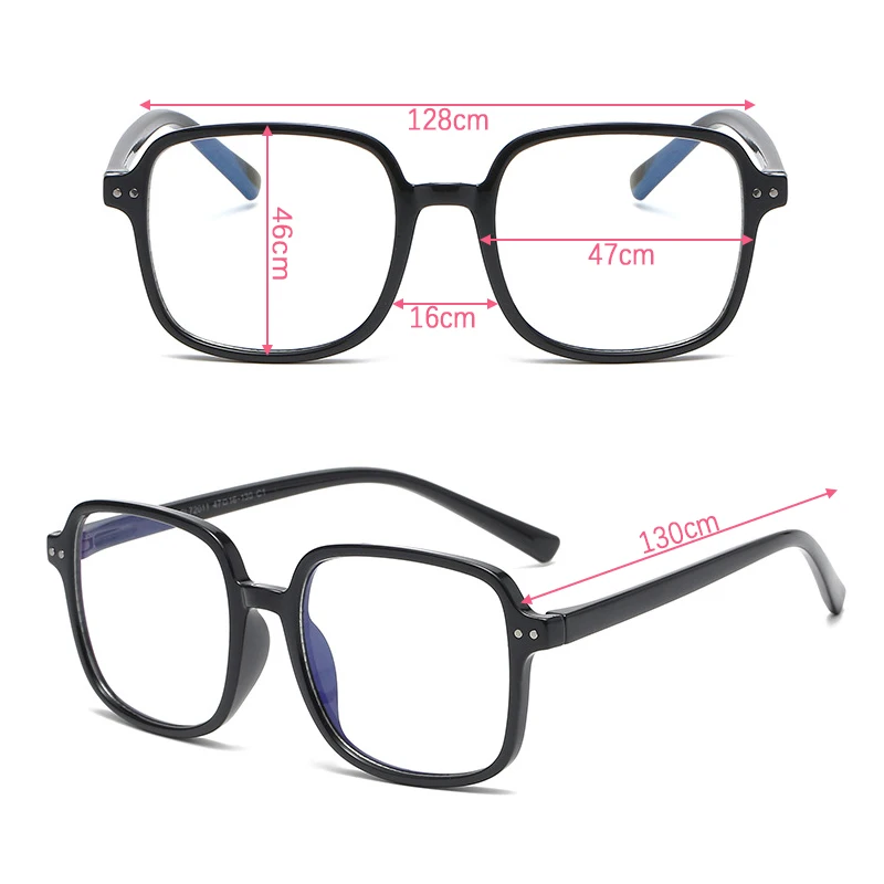 

1PC Blue Light Blocking Children Eyeglasses Lens Frame Silica Gel Eye Glasses Rectangle Eyewear Accessories for Boy Girls