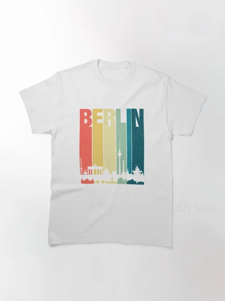 

Берлинская рубашка, винтажная Берлинская футболка, Классическая футболка