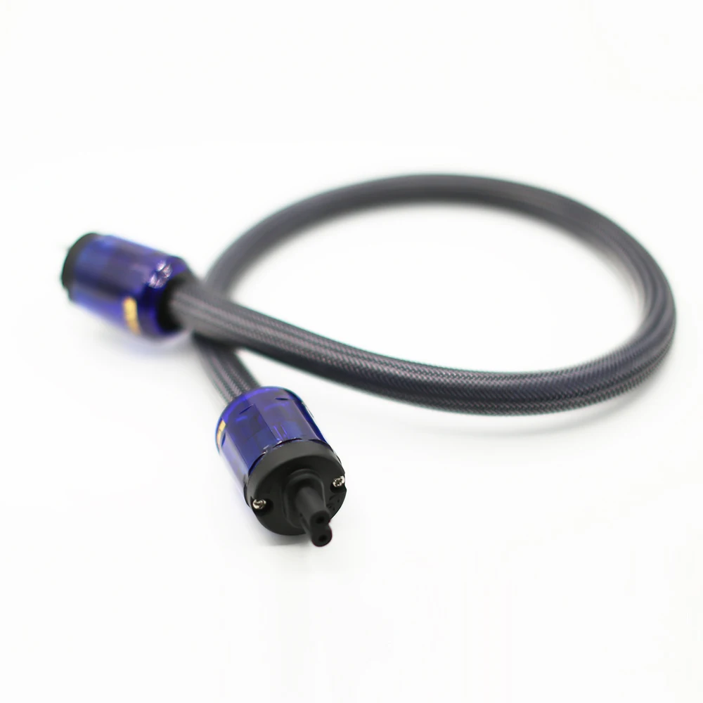 Высококачественный шнур питания из чистой меди США кабель аудиофил штекер Schuko с