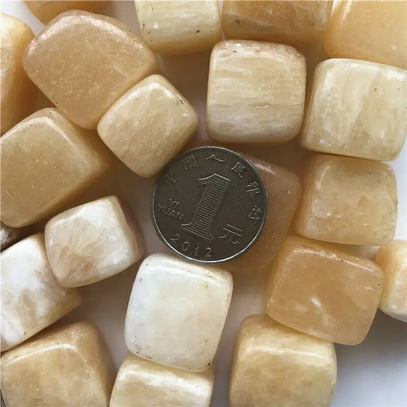 

Drop Shipping 100g 10-30mm Natural Yellow Jade Crystal Stone Topaz Crystal Craft Stone Healing Natural Stones and Crystals