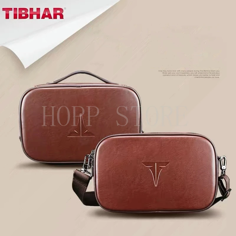 TIBHAR German Italian craftsmanship leather bag table tennis racket cover gift special bag cover