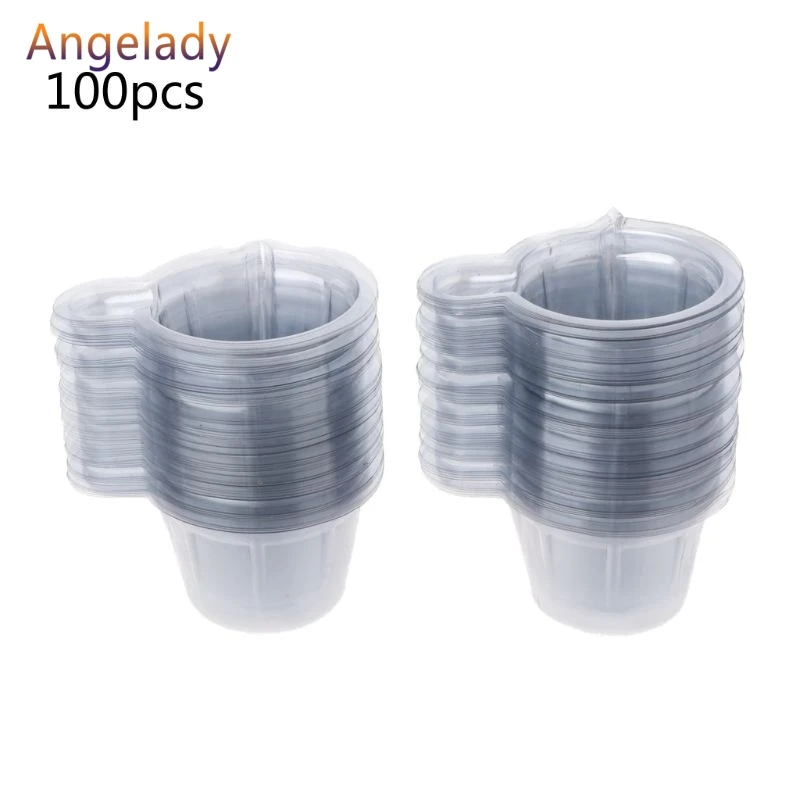 100 шт. 40 мл пластиковые одноразовые фотообои для изготовления ювелирных изделий