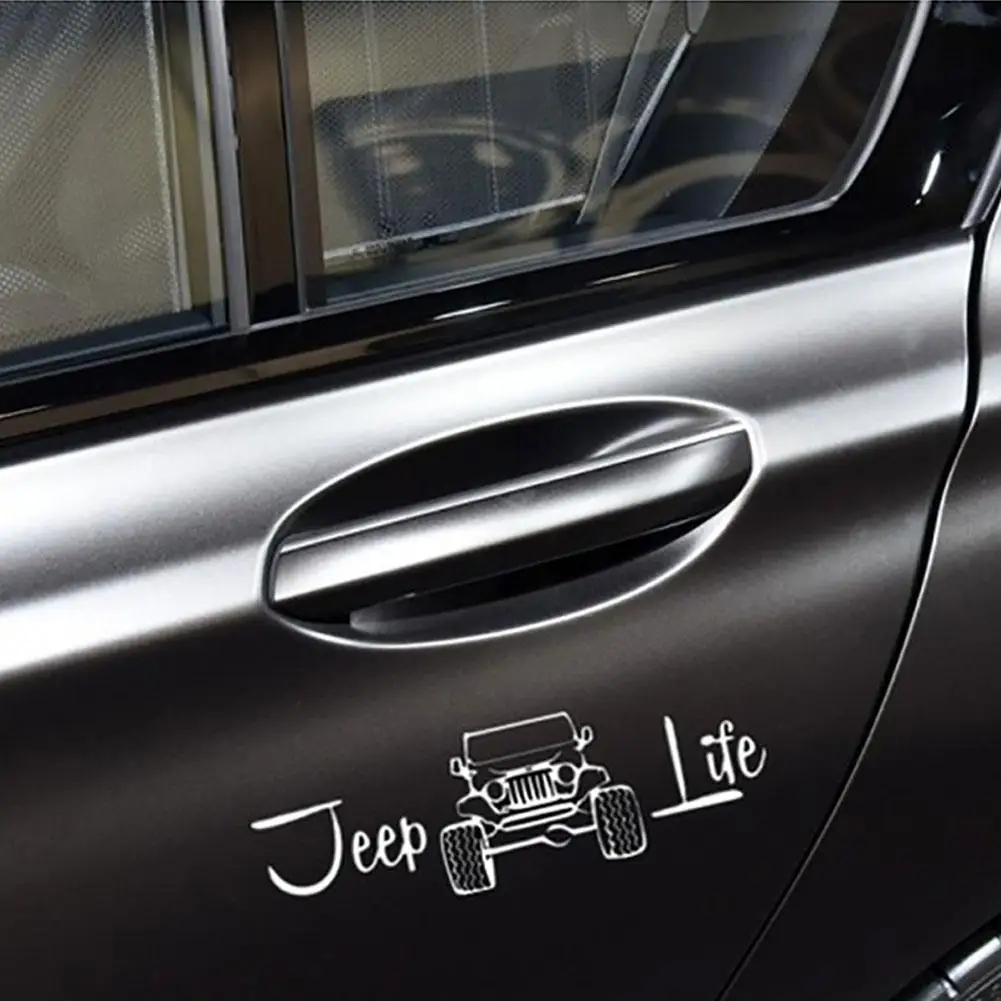 Водонепроницаемый Бампер Jeep Life для кузова автомобиля внедорожника переводная
