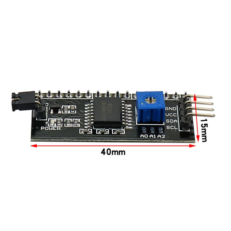 PCF8574T PCF8574 IIC/I2C/интерфейс LCD 1602 2004 ЖК адаптер пластина для Arduino|plate|plate adapter |