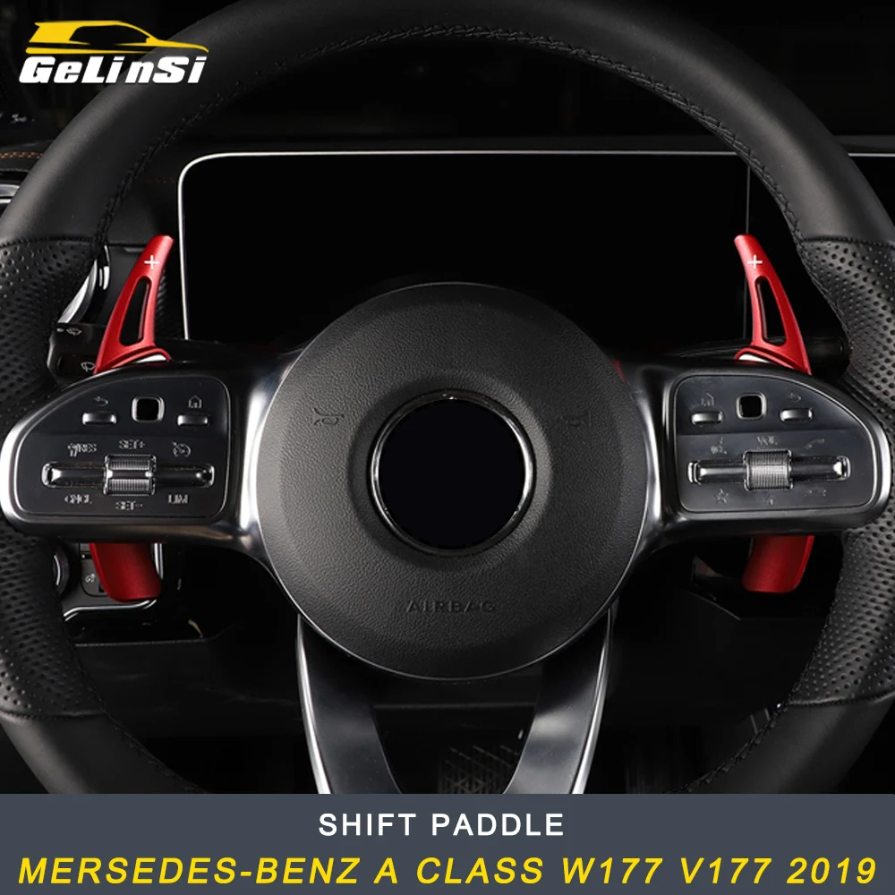GELINSI сдвиг весло накладка наклейка Аксессуары для Mersedes benz A Class W177 V177 2019
