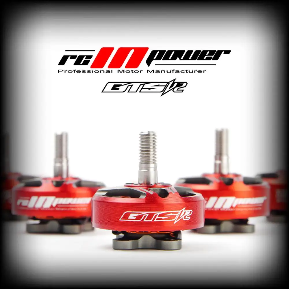 4 шт. RCINPOWER GTS V2 2305 двигатель DIY FPV CW с применением силы 1800KV/2550KV/2750KV для