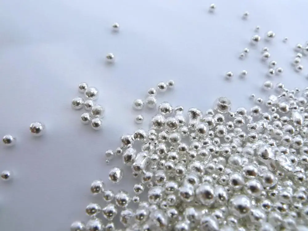 Частицы сырья из серебра 9999 пробы Ag|Магнитные материалы| |