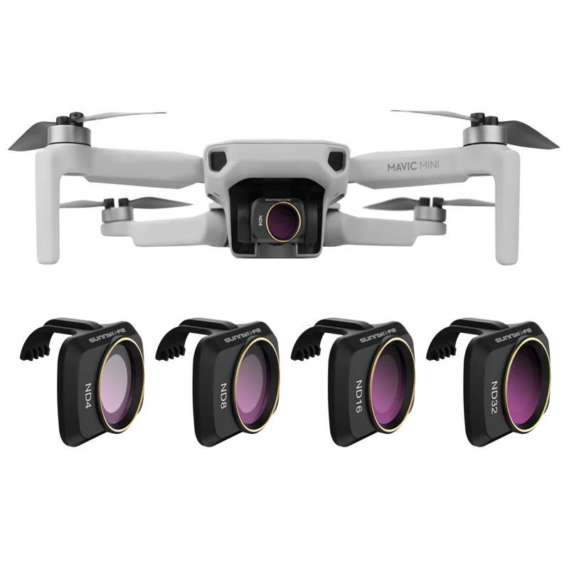 

Набор фильтров ND Mavic Mini Drone ND4 ND8 ND16 ND32 для объектива DJI Mavic Mini Drone аксессуары для камеры