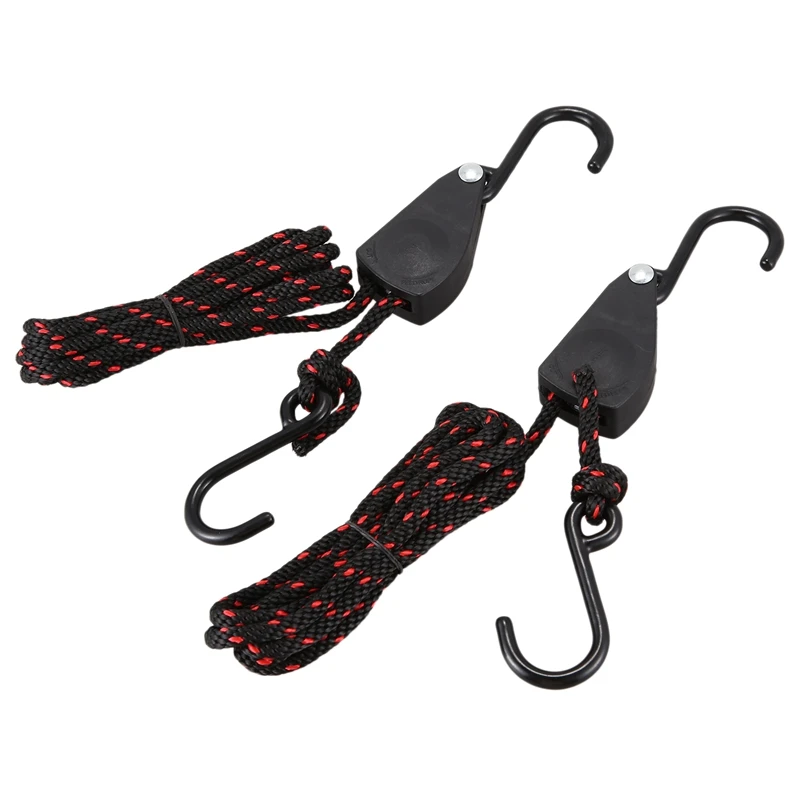 2 шт. каяк галстук вниз ремни каноэ лук и кормовой тяжелых грузов храповик шкив