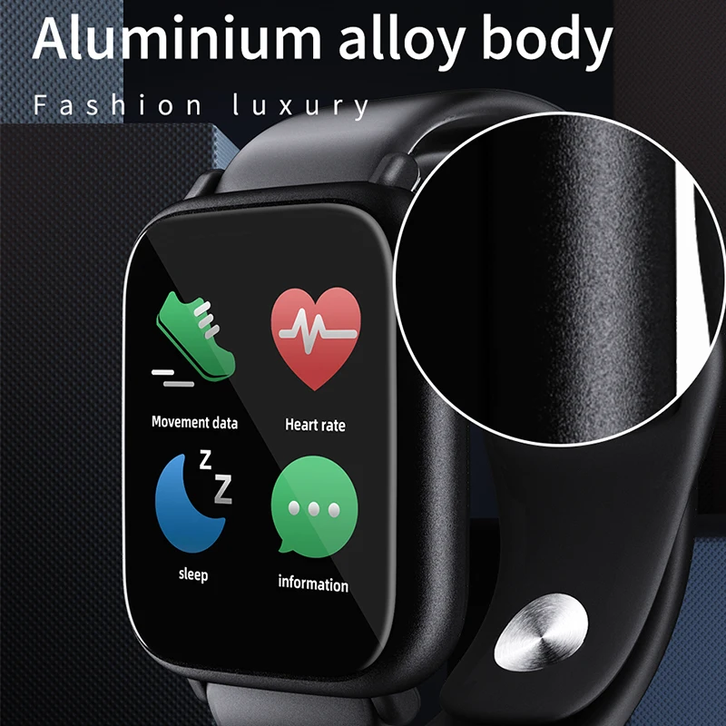 Фитнес-браслет с измерением пульса и давления IP68 | Электроника