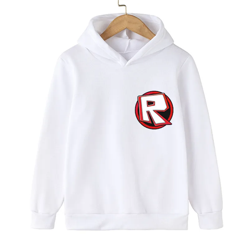 

2021 Winter Autumn New Robloxing Game Children Funny Cartoon Children Sweatshirt For Kid Baby Boy Hoodies 4 7 9-14Years Teen Top