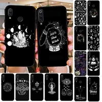 yndfcnb witchcraft dark witch phone case for redmi note 8pro 8t 6pro 6a 9 redmi 8 7 7a note 5 5a note 7 case
