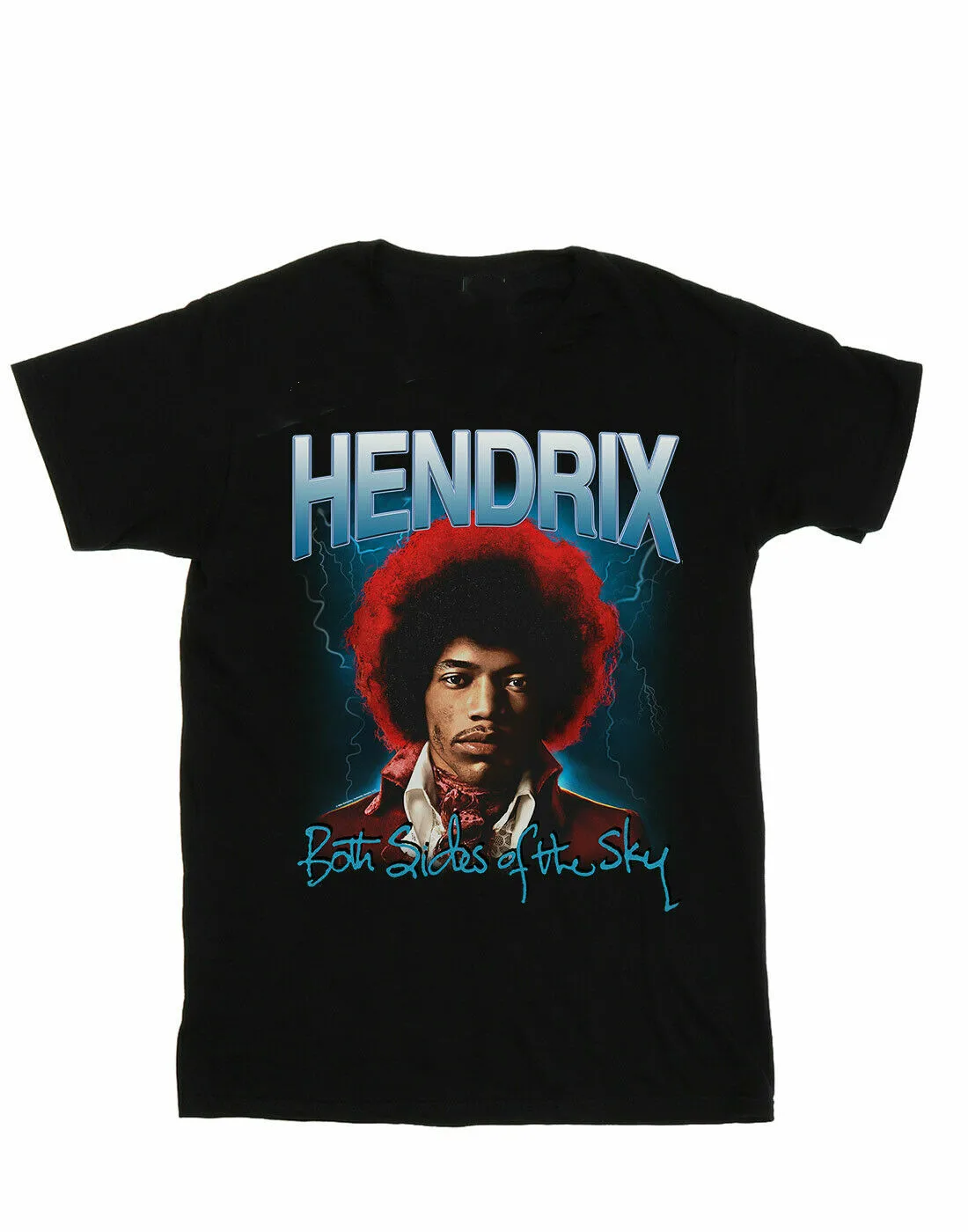 Jimi Hendrix мужская с обеих сторон футболка принтом &quotнебо&quot | Мужская одежда