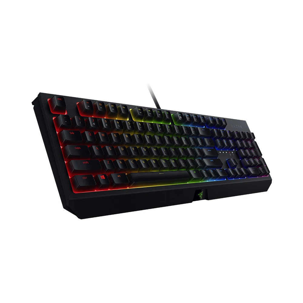 Механическая клавиатура Razer blackвстроенная с 2019 клавишами RGB и зелеными