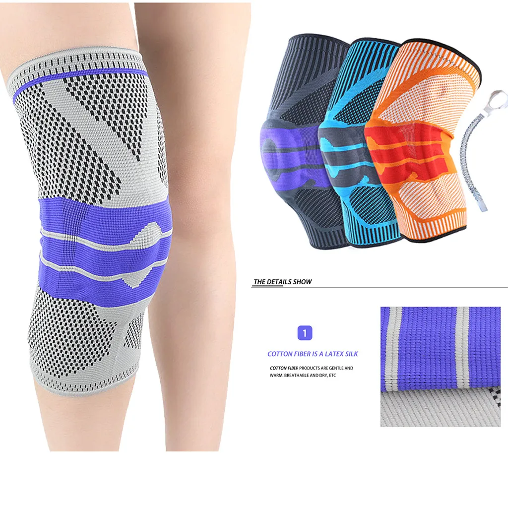 1 шт. силиконовый бандаж на колено для баскетбола|Налокотники и наколенники| |
