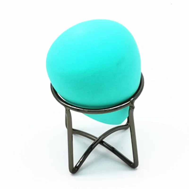 Дешевая металлическая подставка для макияжа 1 шт. держатель губки косметический