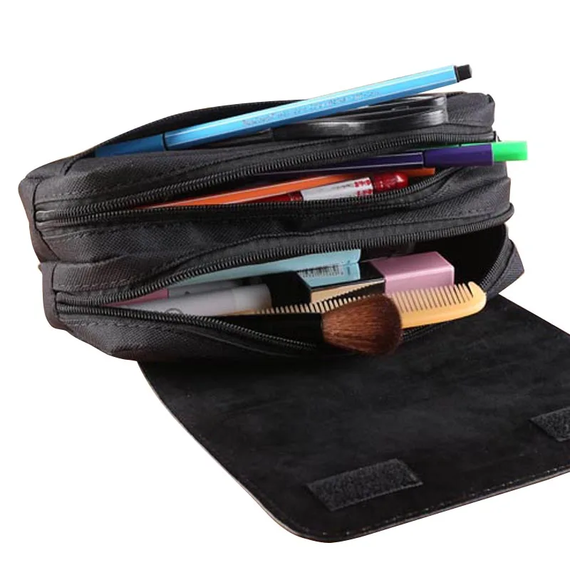 Школьный пенал с мультяшным аниме двухслойный Сумочка для ручек и карандашей