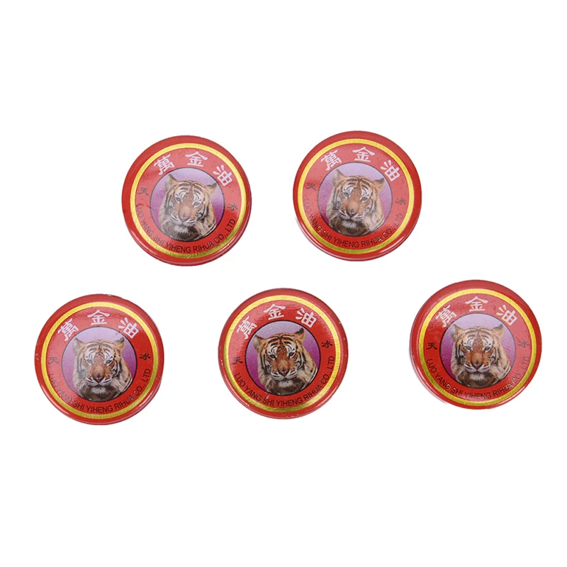 5 шт. китайский тигровый Тигр расслабляющий масел Массажер для мышц эфирное масло