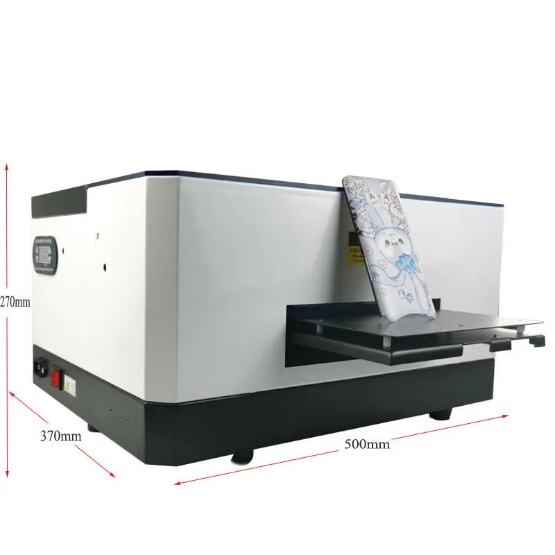 A5 Автоматическая УФ планшетный струйный принтер для телефона чехол металл акрил