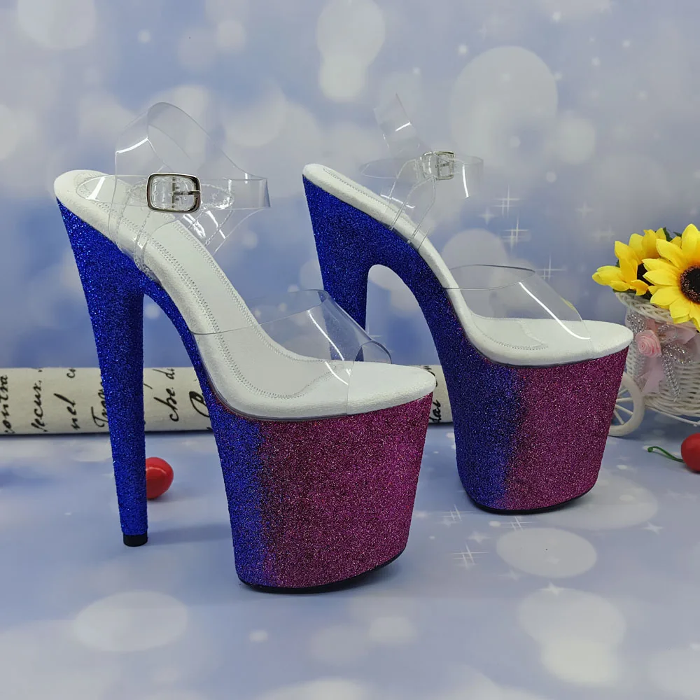 Женские босоножки на платформе Leecabe 8 дюймов/20 см обувь высоком каблуке для