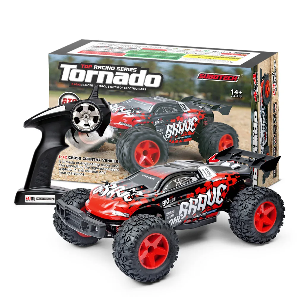 Оригинальный SUBOTECH BG1518 1/12 2 4G 4WD Радиоуправляемый автомобиль 45 км/ч