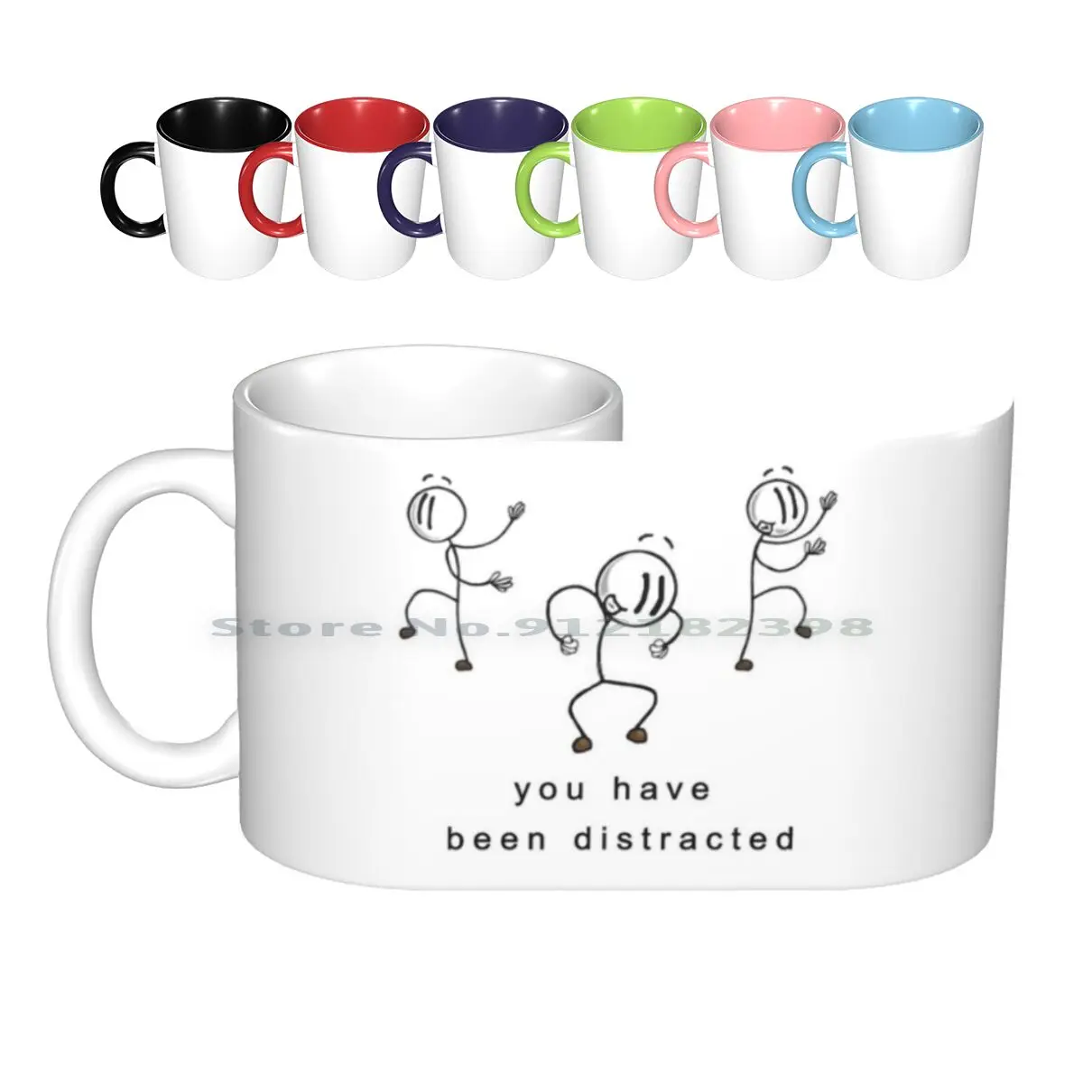 

You Have Been Distracted Classic 3 - Henry Stickmin Ceramic Mugs Coffee Cups Milk Tea Mug Henry Stickmin Stickmin Game Video Mem
