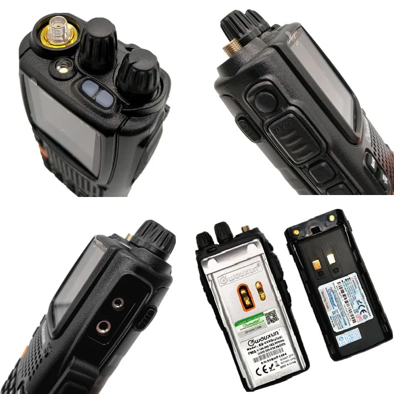 Walkie Talkie Wouxun рация Air Band 108 136 МГц Police 350 390 мультидиапазоны Любительский