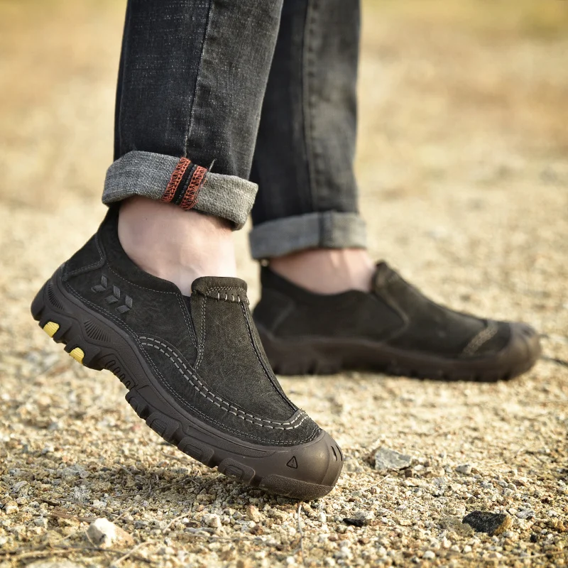 

Men Leisure Shoes Men Casual Shoes Fashion Mens For Male Shoe Zapatos Informales De Hombre Leather 2020 New Breathable