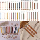 Зажим для соски ручной работы, из хлопка, с цепочкой-держателем для соски, для прорезывания зубов, для мальчиков и девочек, зажимы для пустышки