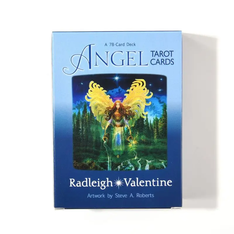 

78pcs Angel Tarot Cards Deck and Guidebook Full English Playing Cards Board Game Dropshipping