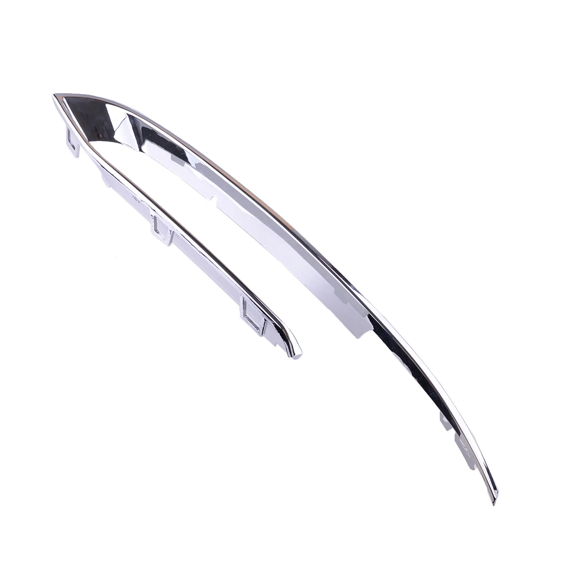 

Front Left Chrome Fog Light Trim Fit for BMW 5 Series F10 F11 ActiveHybrid 5 Base 6Cyl 3.0L 2014 2015 2016 ABS Chrome