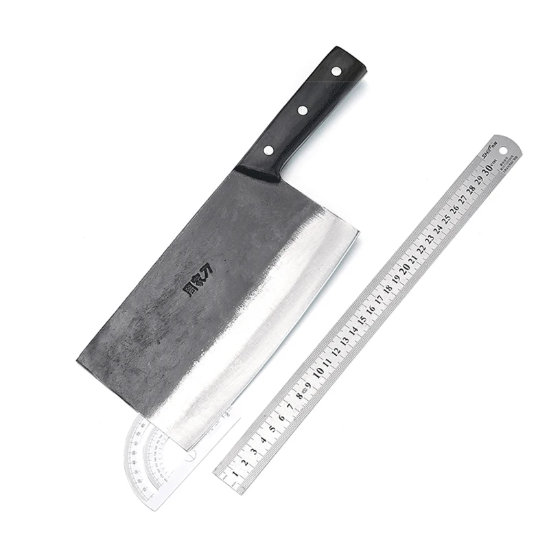 Нож для нарезки мяса Ручная ковка Высокоуглеродистая сталь острый кухонный нож