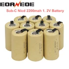 Аккумуляторы SC 1,2 В, 1,2 мАч, Sub C Ni-Cd akku, mit Tab power werkzeug NiCd SUBC batte