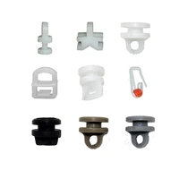 50pcs vans truck station wagon construction vehicle car curtain track fastener clip straight clamp