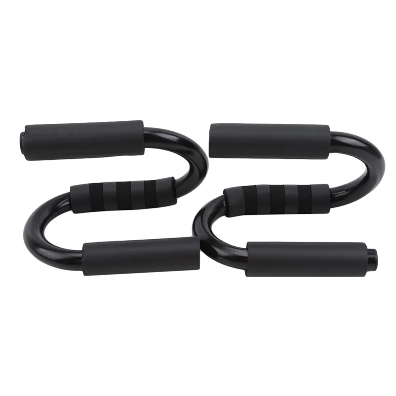 

S Shape Push Up Stand Aluminium Push-Ups Stands Bars Tool Voor Fitness Borst Training Apparatuur Exercise training