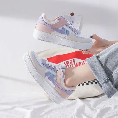 

Rulangs Net Red Japanese Student Board Shoes White Shoes Female 2021 New Ins Korean Casual Sports Women's Shoes CF001