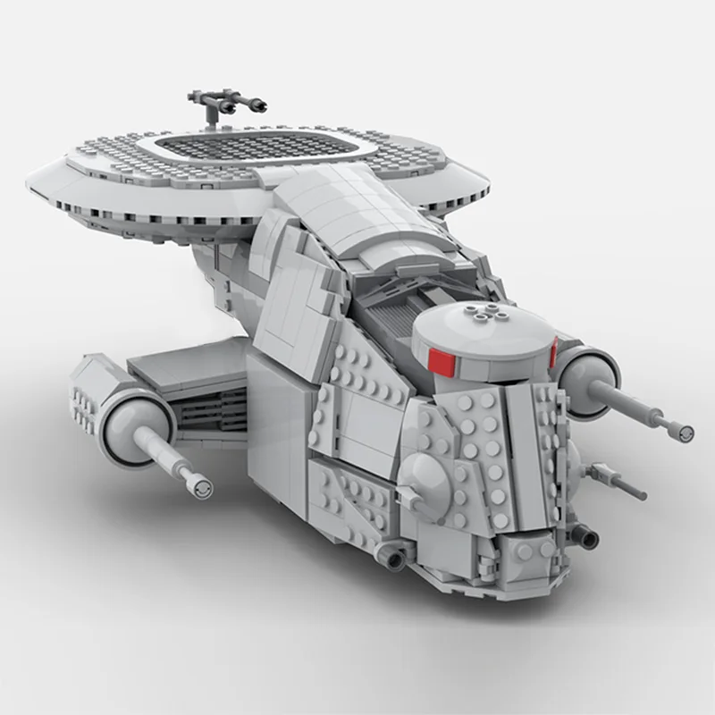 

MOC Space Wars Bricks Mechanized Assault Flyer (MAF) Building Blocks Modular Spaceship Battleship Model Toys For Birthday Gift