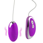 Мини-вибрирующие яйца, 20 скоростей, силиконовый вагинальный вибратор, тренажер Кегеля, эротическая игрушка интимные товары для взрослых