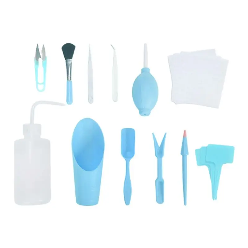

Mini Garden Tools Sets Succulent Plants Bonsai Miniature Planting Flower Gardening Tools Combination Packages P9YB