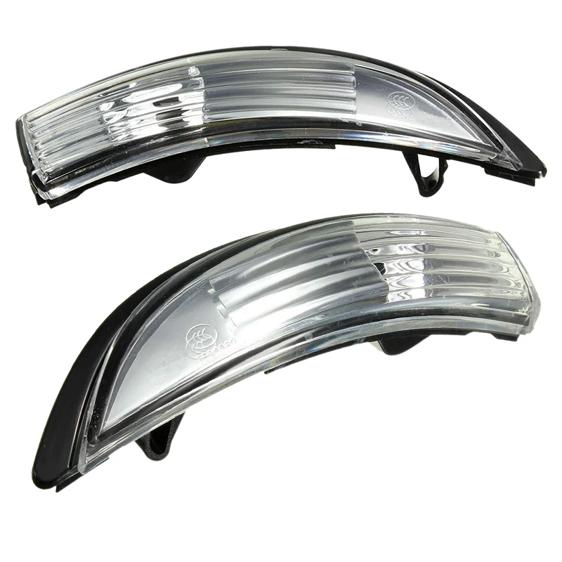 

Лампа для рулевого зеркала заднего вида, белая, без лампы, подходит для Ford Fiesta Mk8 2008-2016