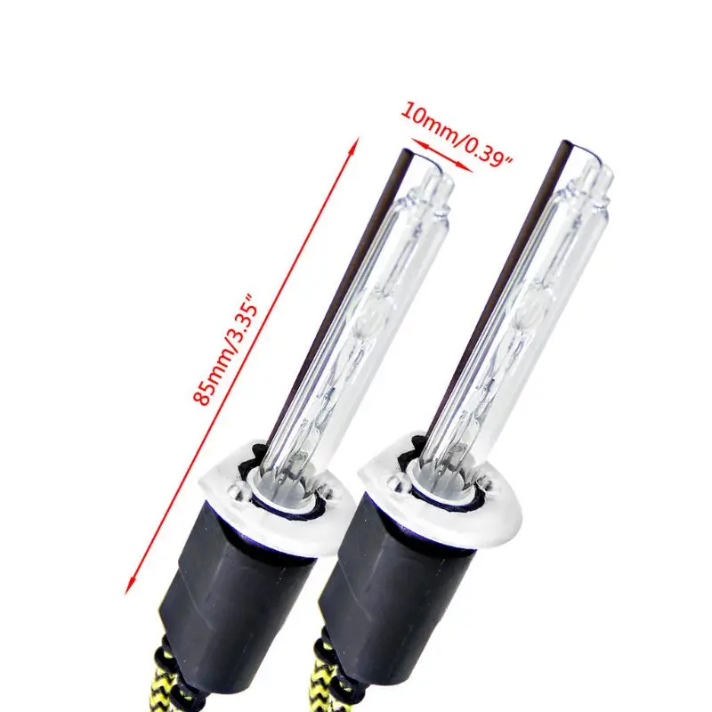 

1 Pair AC 12V Car H1 Fast Start HID Xenon Headlight Bulbs Kits 110W 6000K 2018